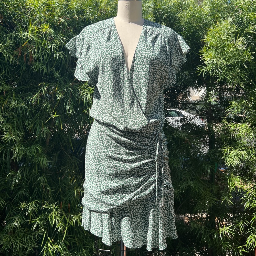 Veronica Beard dress, size8, color deep green